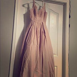 Blush dress. Prom or evening events